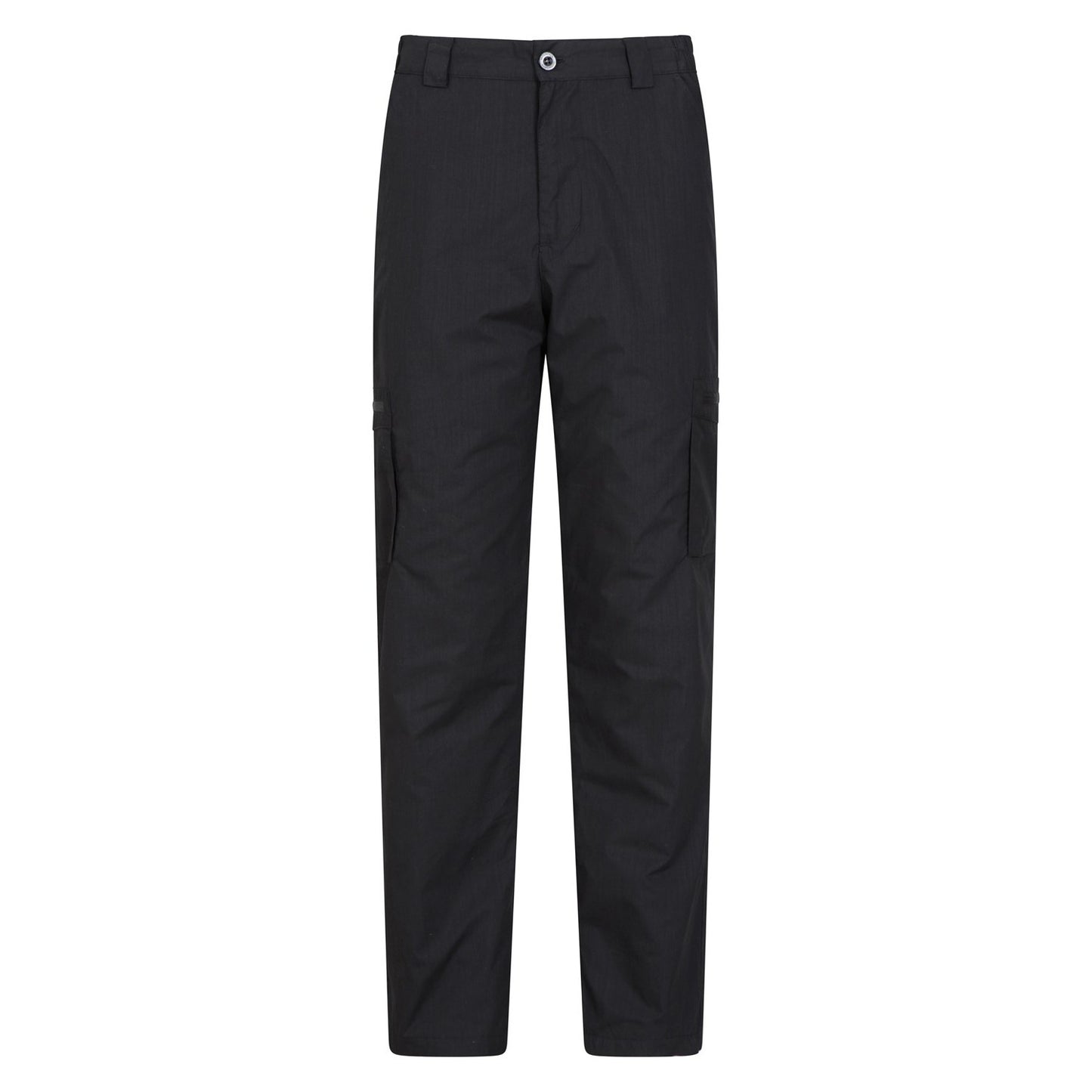 Jet Black - Front - Mountain Warehouse Mens Trek II Short Winter Trousers