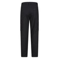 Jet Black - Back - Mountain Warehouse Mens Trek II Short Winter Trousers