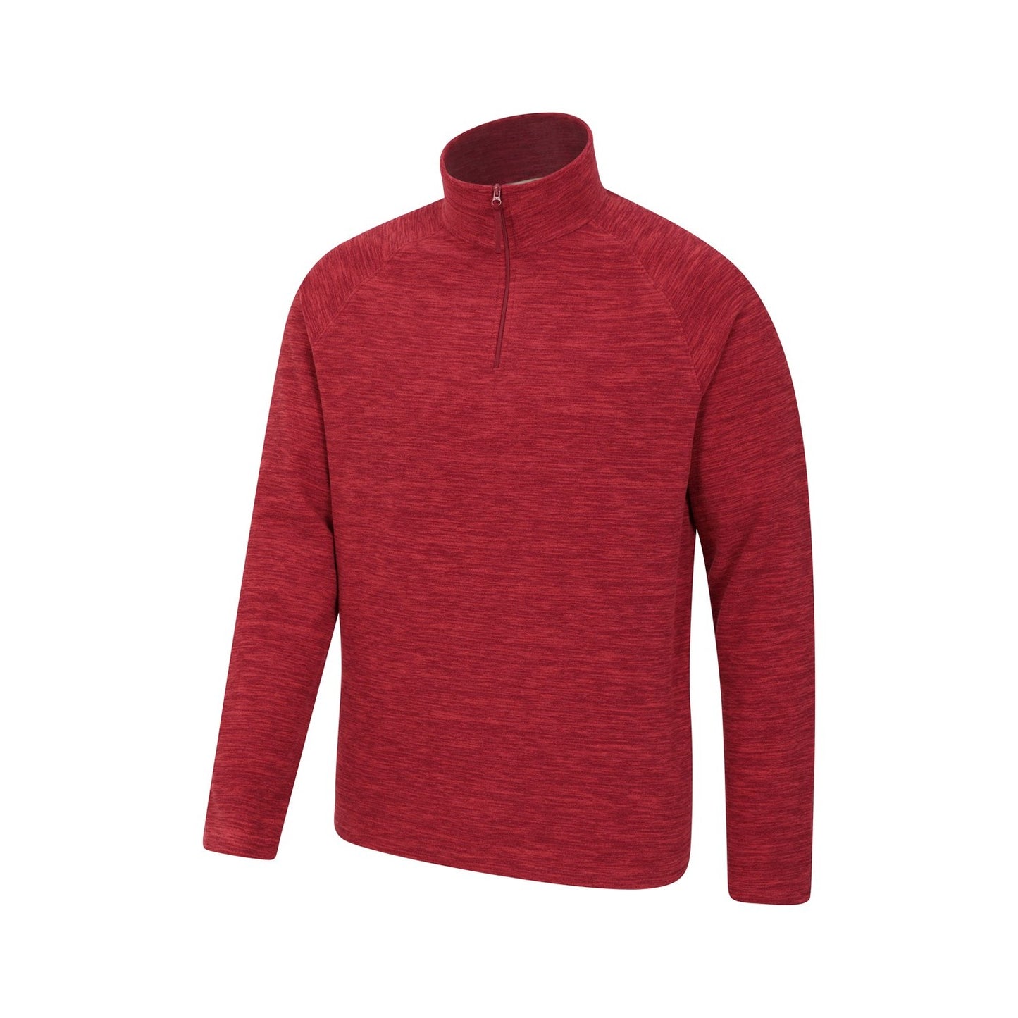 Dark Red - Lifestyle - Mountain Warehouse Mens Snowdon II Fleece Top
