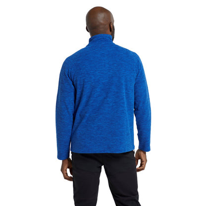 Indigo - Back - Mountain Warehouse Mens Snowdon II Fleece Top