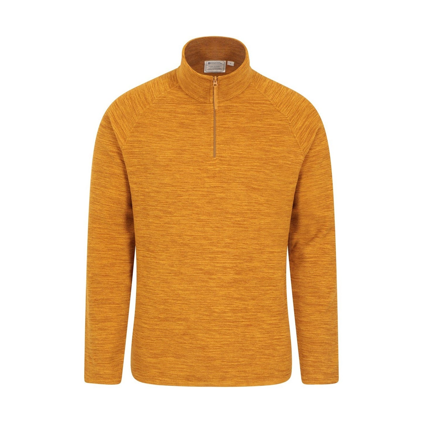 Mustard - Front - Mountain Warehouse Mens Snowdon II Fleece Top