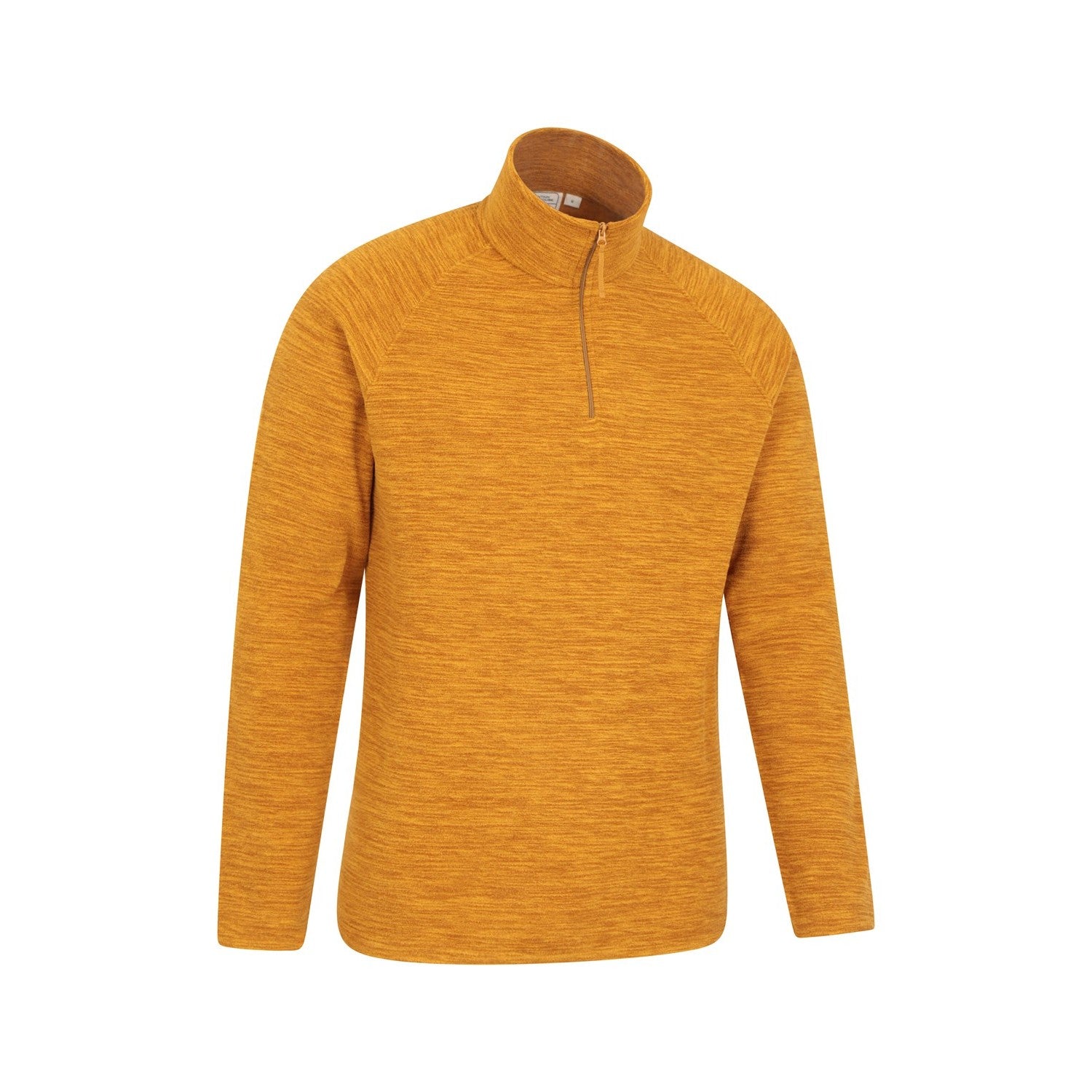 Mustard - Back - Mountain Warehouse Mens Snowdon II Fleece Top