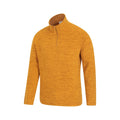 Mustard - Side - Mountain Warehouse Mens Snowdon II Fleece Top