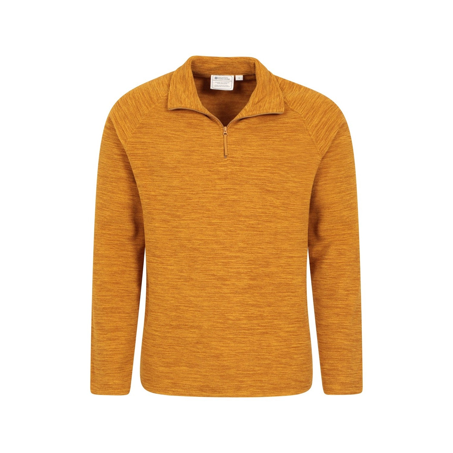 Mustard - Lifestyle - Mountain Warehouse Mens Snowdon II Fleece Top