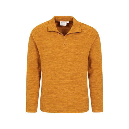 Mustard - Lifestyle - Mountain Warehouse Mens Snowdon II Fleece Top