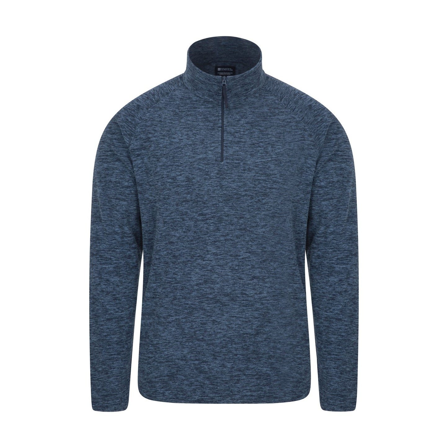 Navy - Front - Mountain Warehouse Mens Snowdon II Fleece Top