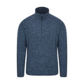 Navy - Front - Mountain Warehouse Mens Snowdon II Fleece Top