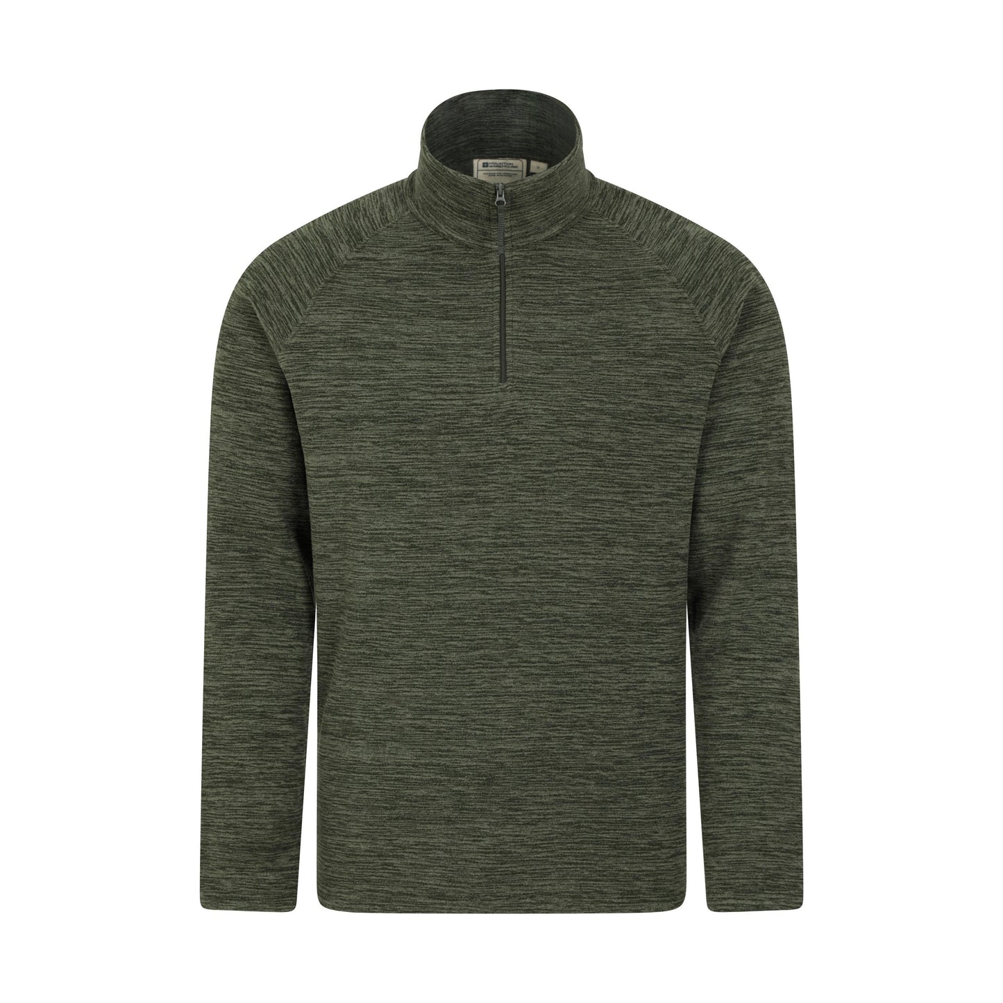 Green - Front - Mountain Warehouse Mens Snowdon II Fleece Top