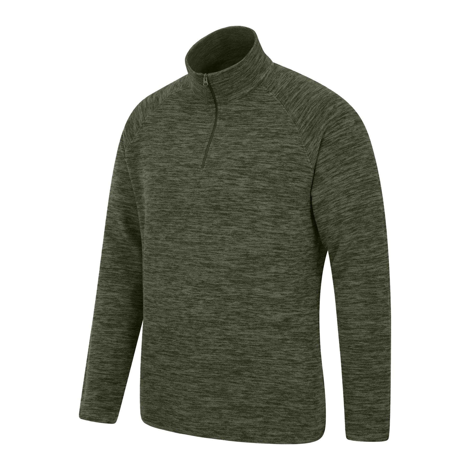 Green - Side - Mountain Warehouse Mens Snowdon II Fleece Top