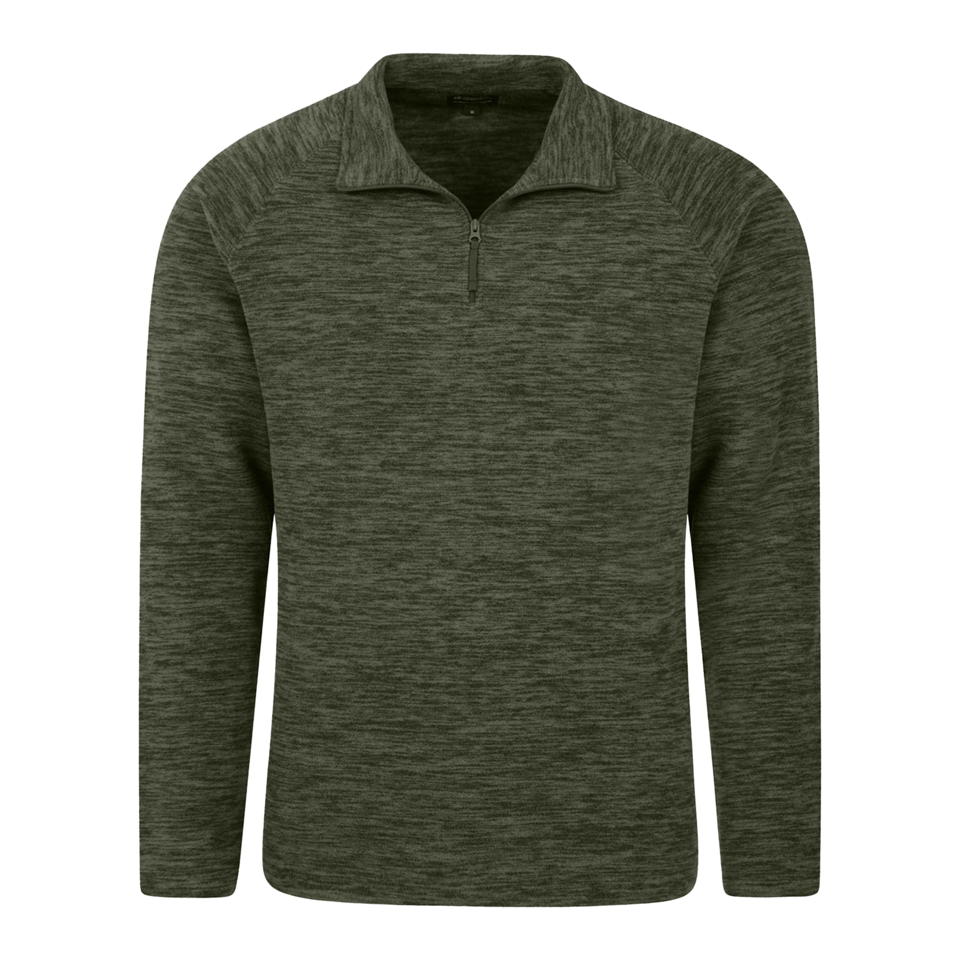 Green - Lifestyle - Mountain Warehouse Mens Snowdon II Fleece Top