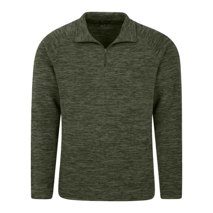 Green - Lifestyle - Mountain Warehouse Mens Snowdon II Fleece Top