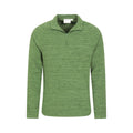 Bright Green - Lifestyle - Mountain Warehouse Mens Snowdon II Fleece Top