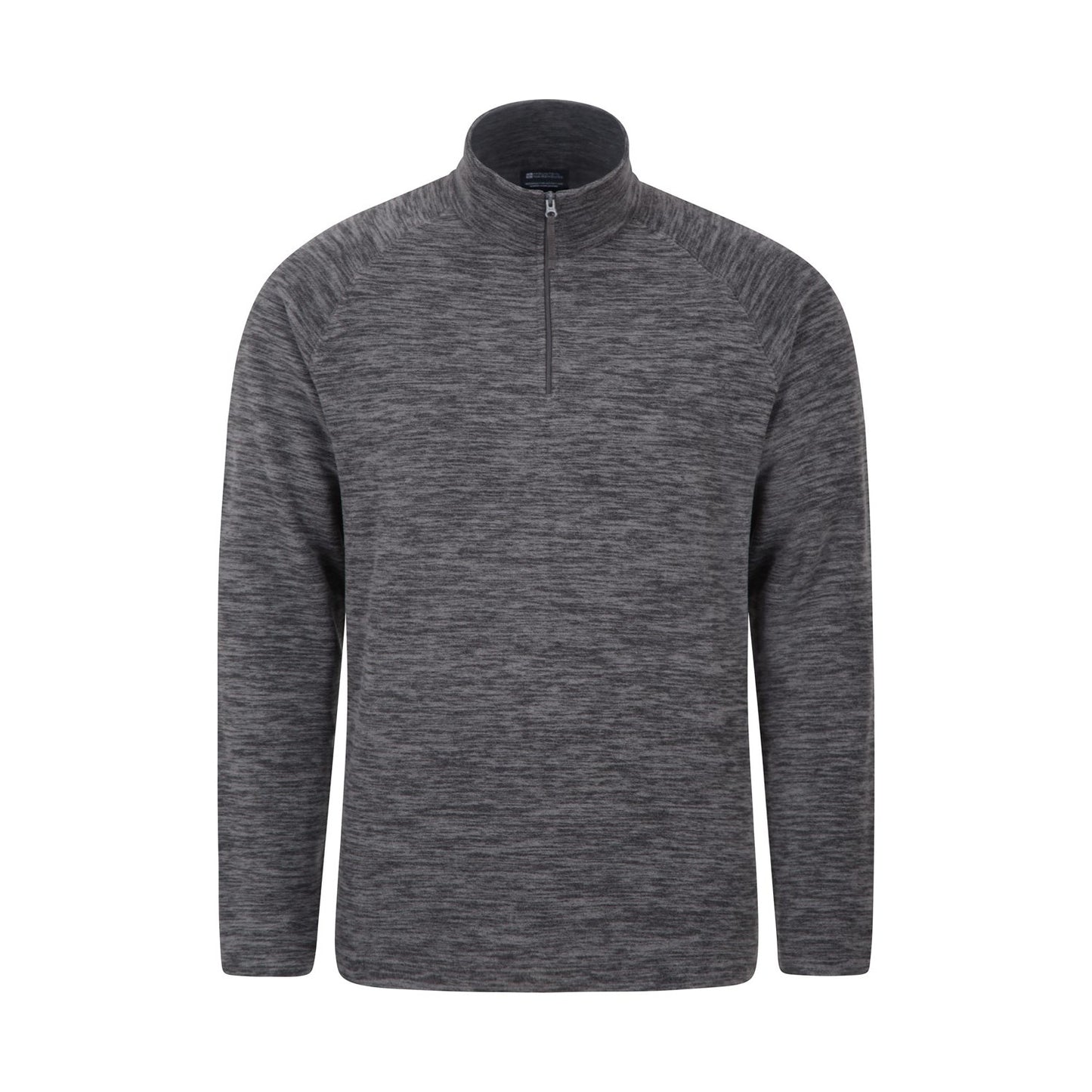 Charcoal - Front - Mountain Warehouse Mens Snowdon II Fleece Top