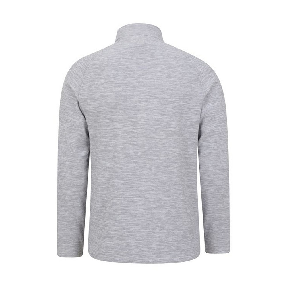 Light Grey - Back - Mountain Warehouse Mens Snowdon II Fleece Top