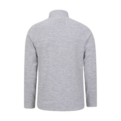 Light Grey - Back - Mountain Warehouse Mens Snowdon II Fleece Top