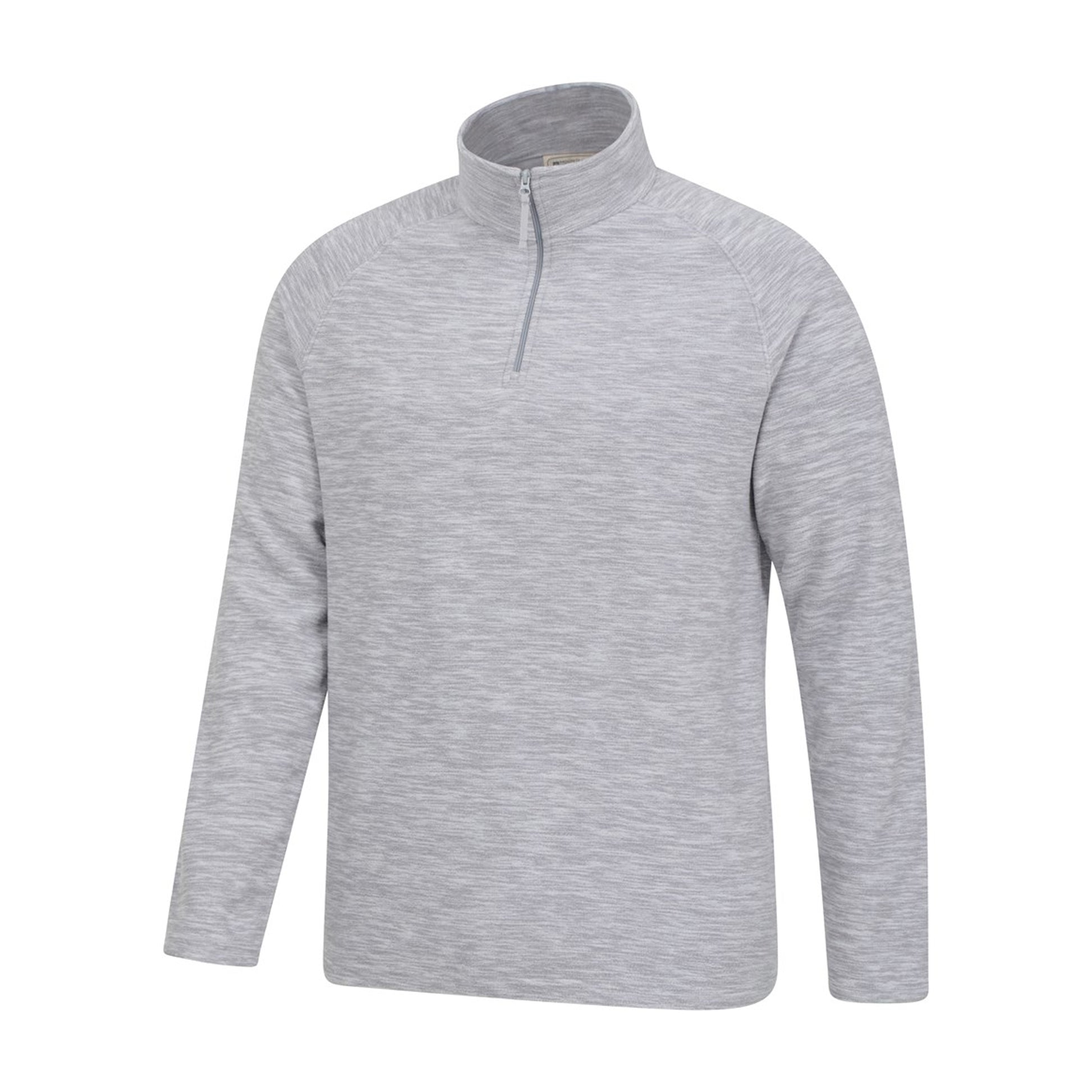Light Grey - Lifestyle - Mountain Warehouse Mens Snowdon II Fleece Top