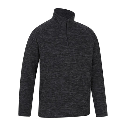 Black - Side - Mountain Warehouse Mens Snowdon II Fleece Top