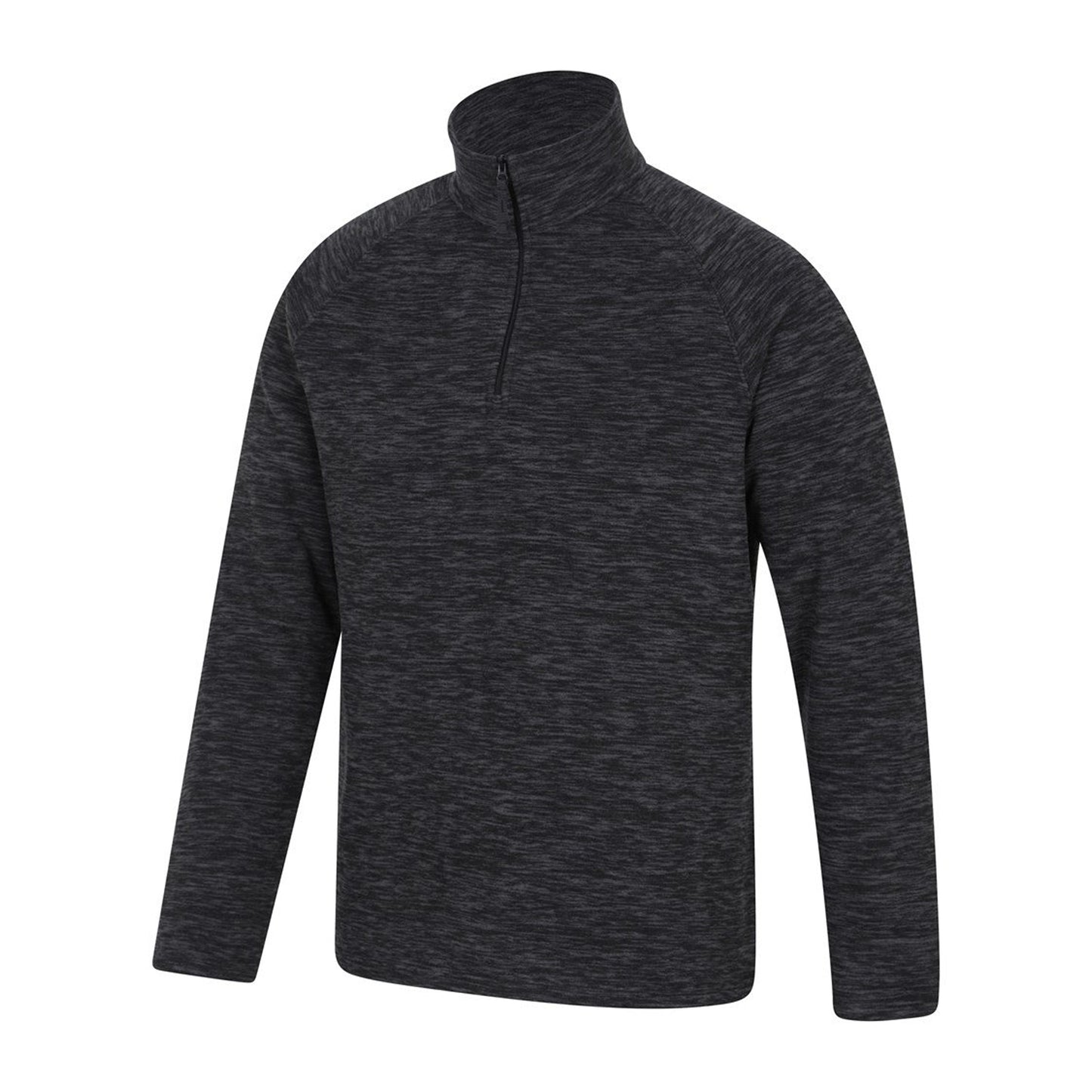 Black - Lifestyle - Mountain Warehouse Mens Snowdon II Fleece Top
