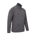 Charcoal - Back - Mountain Warehouse Mens Snowdon II Fleece Top