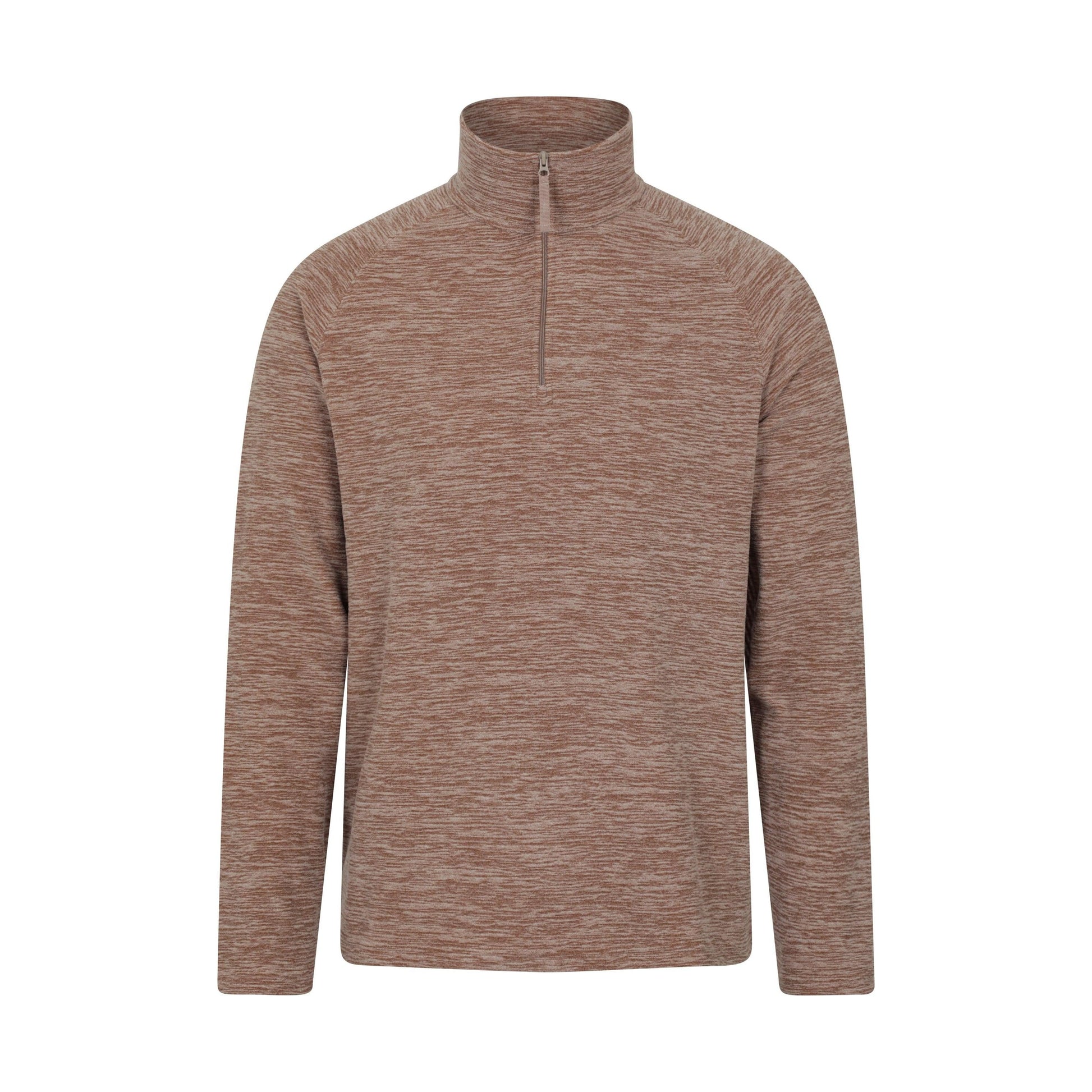 Brown - Lifestyle - Mountain Warehouse Mens Snowdon II Fleece Top