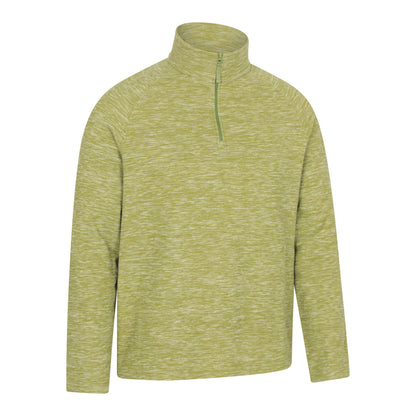 Pale Green - Lifestyle - Mountain Warehouse Mens Snowdon II Fleece Top