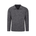 Charcoal - Lifestyle - Mountain Warehouse Mens Snowdon II Fleece Top