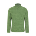 Bright Green - Front - Mountain Warehouse Mens Snowdon II Fleece Top