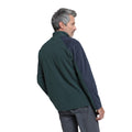 Khaki Green - Back - Mountain Warehouse Mens Ashbourne II Half Zip Fleece Top