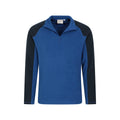 Cobalt - Lifestyle - Mountain Warehouse Mens Ashbourne II Half Zip Fleece Top