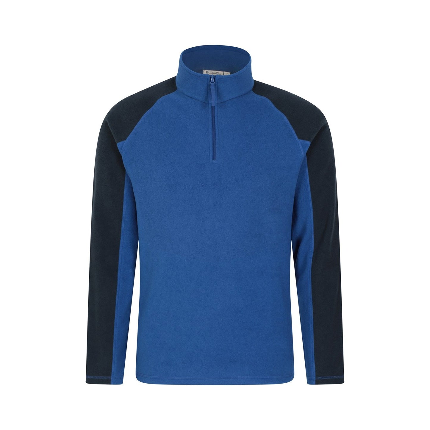 Cobalt - Front - Mountain Warehouse Mens Ashbourne II Half Zip Fleece Top