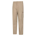 Beige - Lifestyle - Mountain Warehouse Mens Trek II Convertible Hiking Trousers