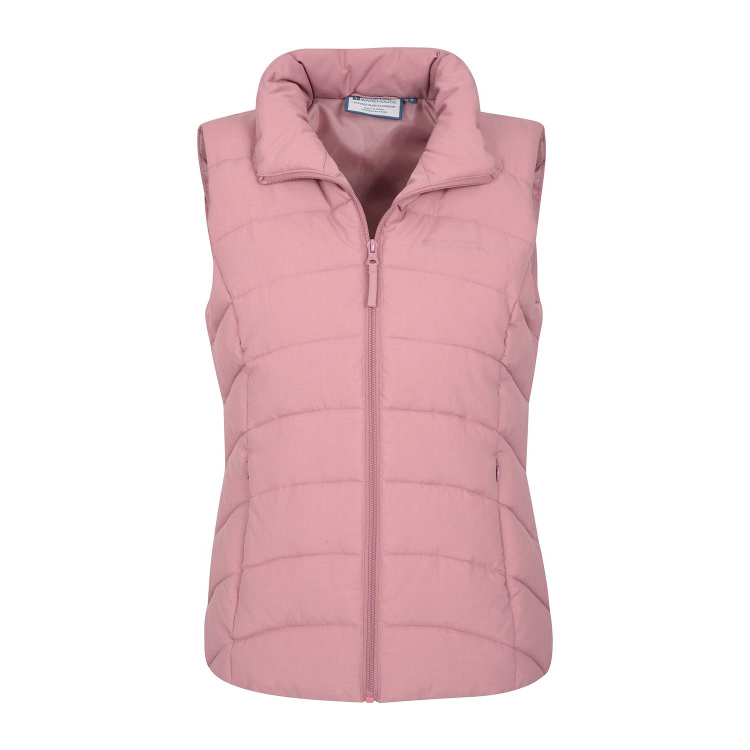 Soft Pink - Pack Shot - Mountain Warehouse Womens-Ladies Opal Padded Gilet