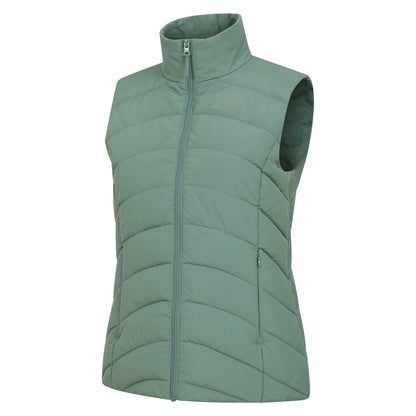 Dark Green - Lifestyle - Mountain Warehouse Womens-Ladies Opal Padded Gilet