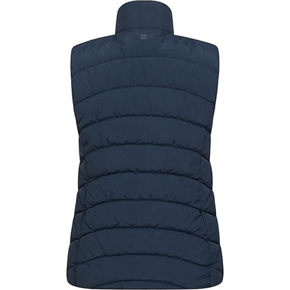 Navy - Back - Mountain Warehouse Womens-Ladies Opal Padded Gilet