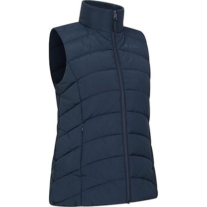 Navy - Side - Mountain Warehouse Womens-Ladies Opal Padded Gilet