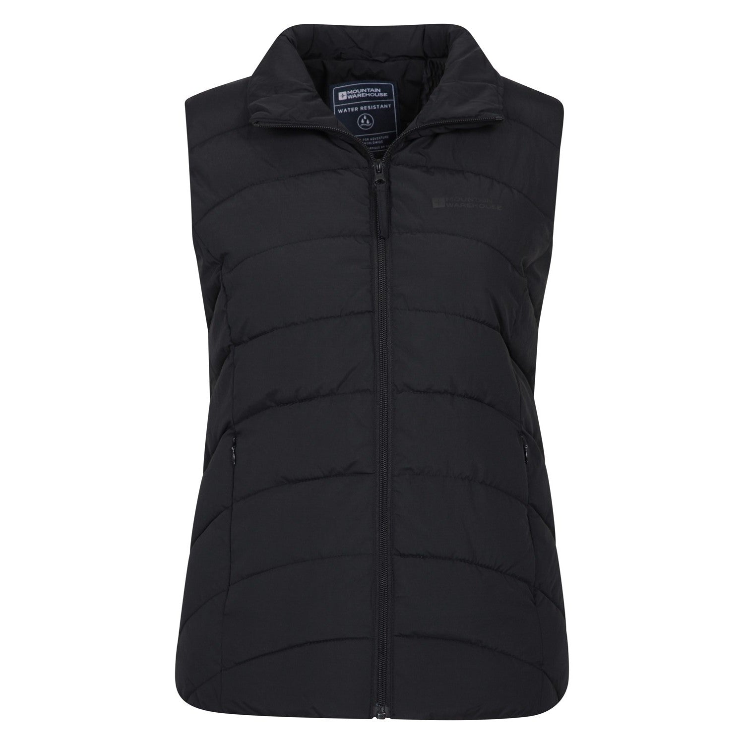 Black - Lifestyle - Mountain Warehouse Womens-Ladies Opal Padded Gilet