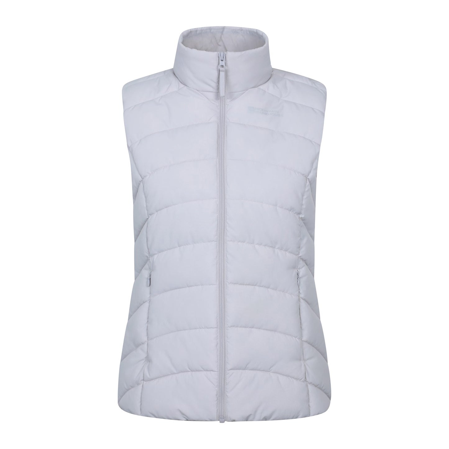 Light Beige - Front - Mountain Warehouse Womens-Ladies Opal Padded Gilet