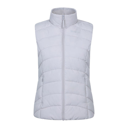 Light Beige - Front - Mountain Warehouse Womens-Ladies Opal Padded Gilet