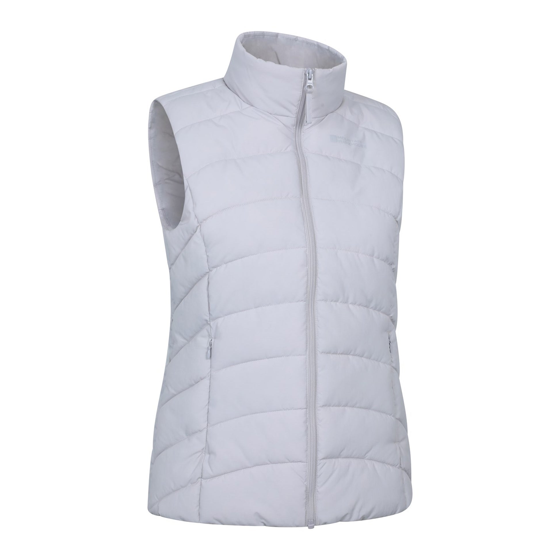 Light Beige - Back - Mountain Warehouse Womens-Ladies Opal Padded Gilet