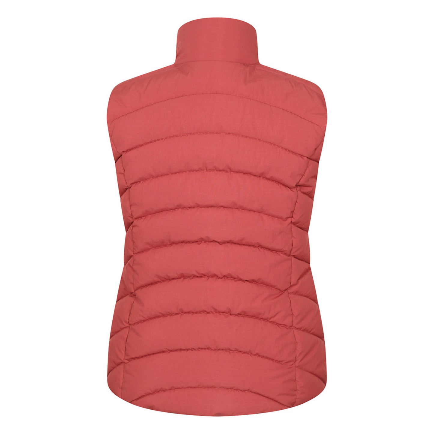 Burnt Orange - Back - Mountain Warehouse Womens-Ladies Opal Padded Gilet