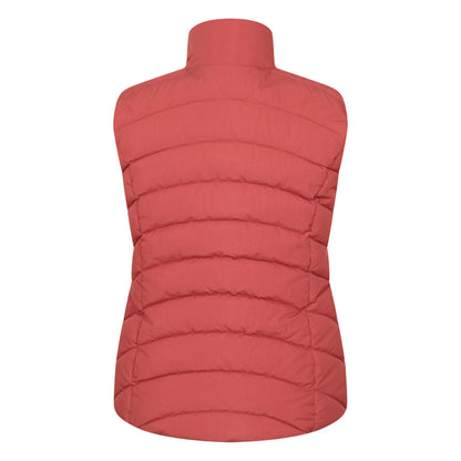 Burnt Orange - Back - Mountain Warehouse Womens-Ladies Opal Padded Gilet