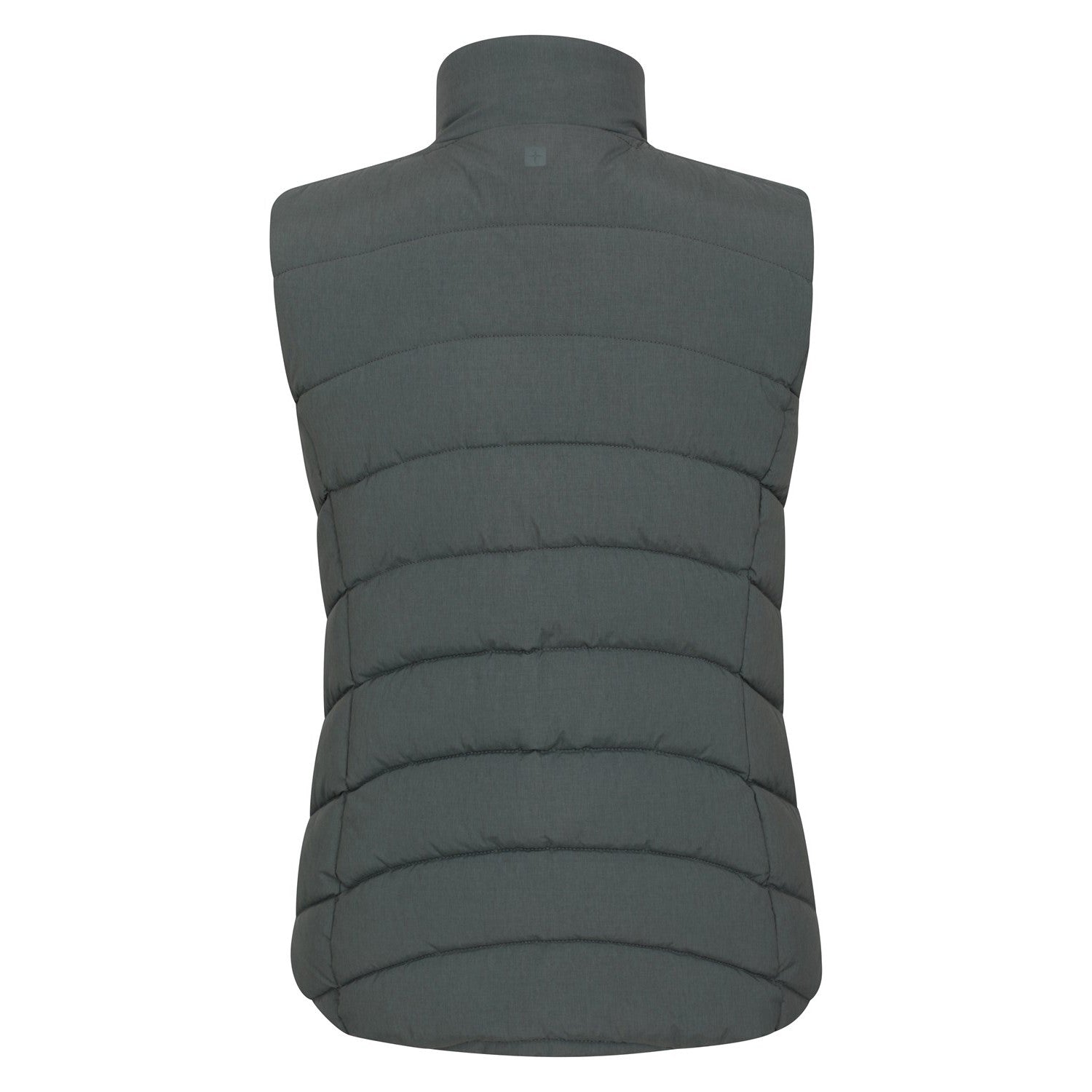 Dark Khaki - Back - Mountain Warehouse Womens-Ladies Opal Padded Gilet