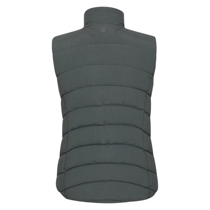 Dark Khaki - Back - Mountain Warehouse Womens-Ladies Opal Padded Gilet