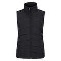 Black - Front - Mountain Warehouse Womens-Ladies Opal Padded Gilet