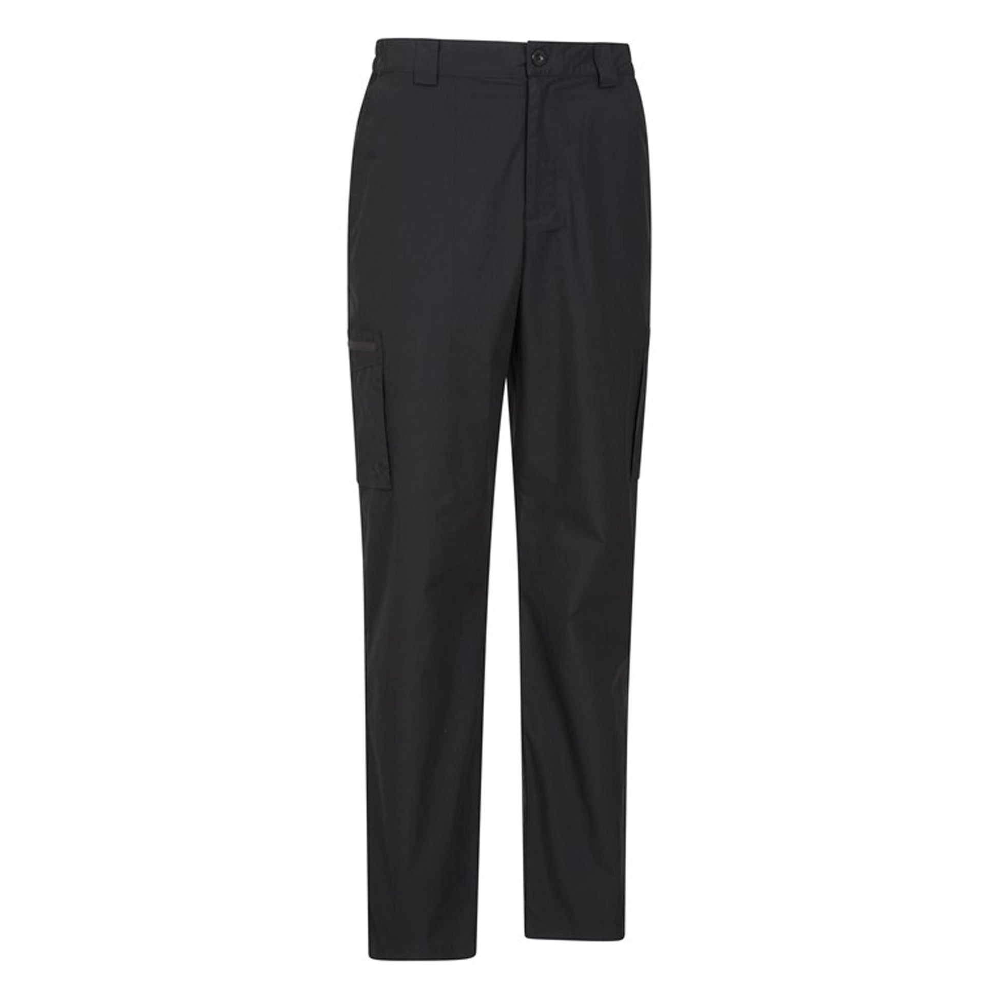 Black - Back - Mountain Warehouse Womens-Ladies Stretch Short Hiking Trousers