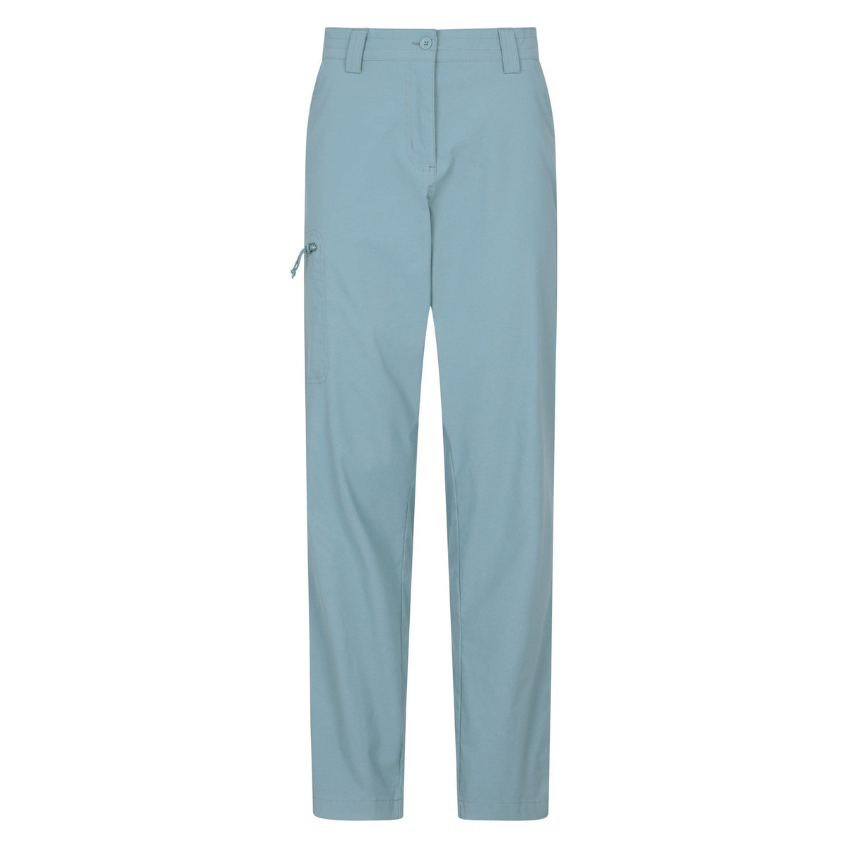 Blue - Front - Mountain Warehouse Womens-Ladies Stretch Short Hiking Trousers