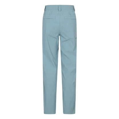 Blue - Back - Mountain Warehouse Womens-Ladies Stretch Short Hiking Trousers