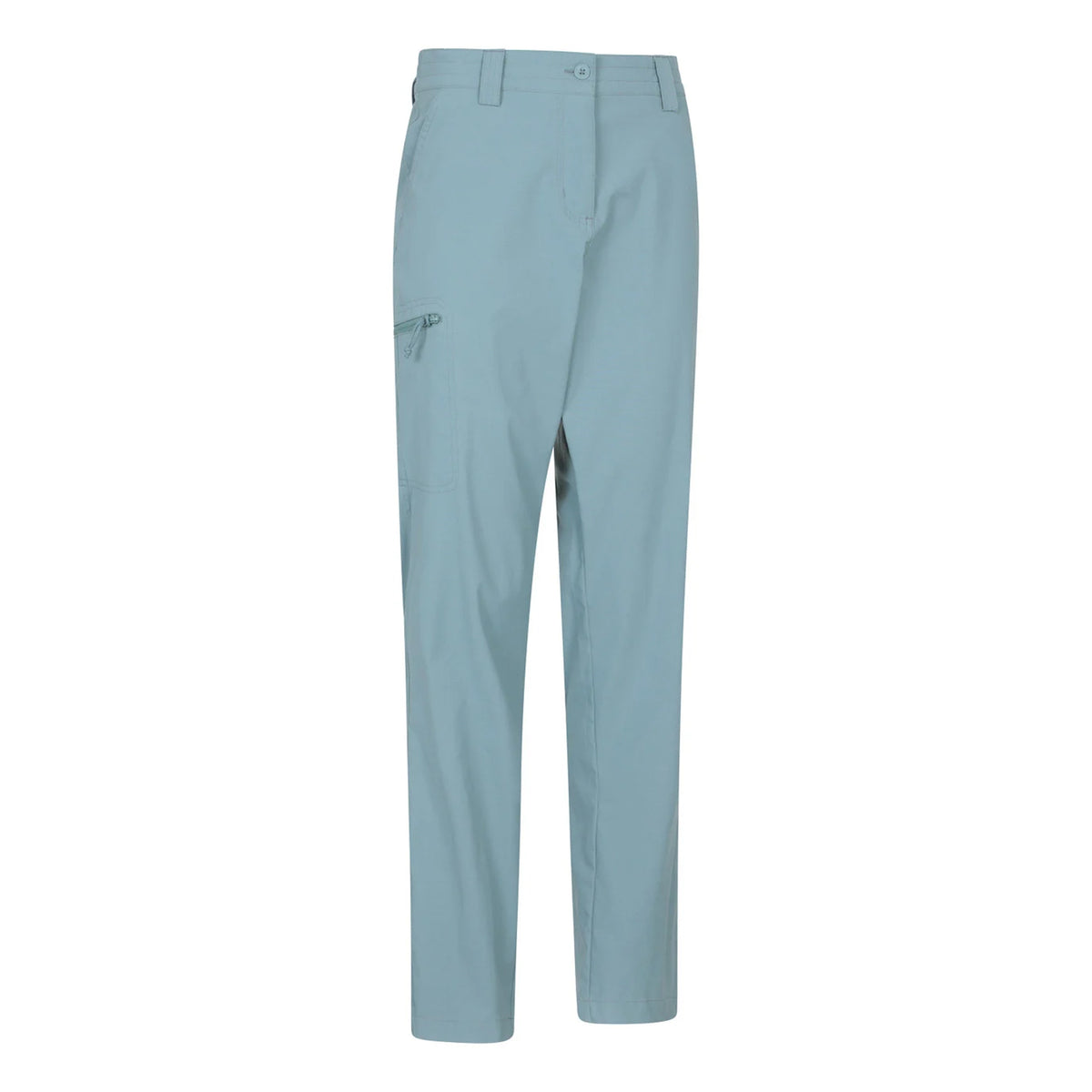 Blue - Side - Mountain Warehouse Womens-Ladies Stretch Short Hiking Trousers
