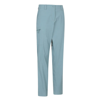 Blue - Side - Mountain Warehouse Womens-Ladies Stretch Short Hiking Trousers
