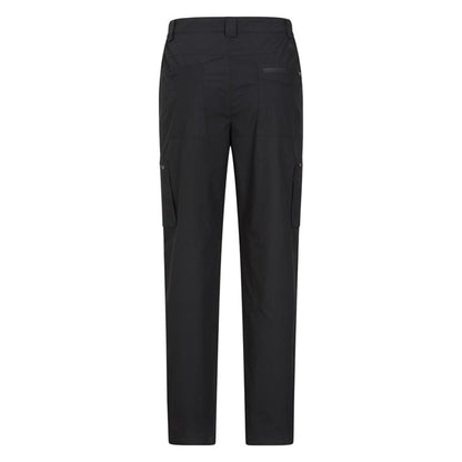 Black - Side - Mountain Warehouse Womens-Ladies Stretch Short Hiking Trousers